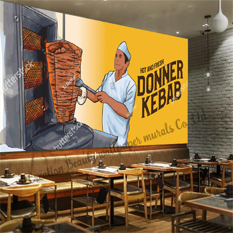 Custom Fast Food Kebab Wallpap - مراجعة Food Snacks Background وسعره