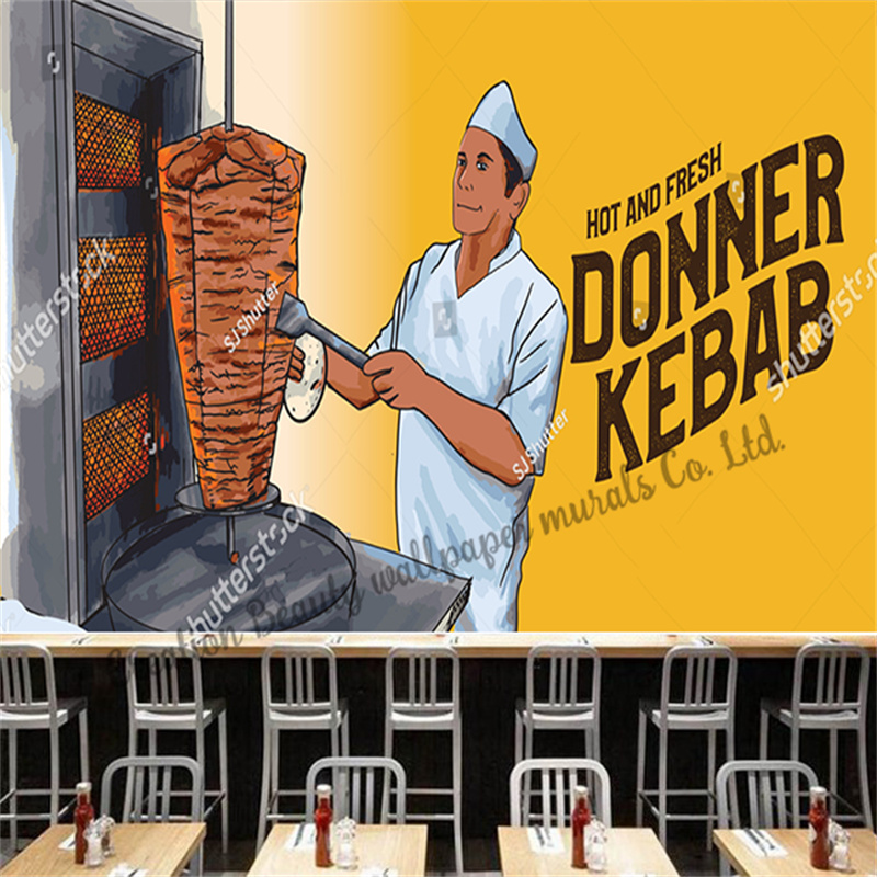 Custom Fast Food Kebab Wallpap - مراجعة Food Snacks Background وسعره