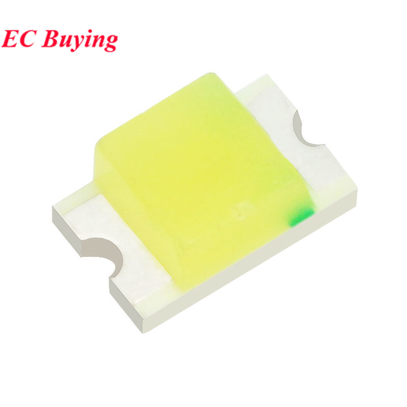 100Pcs 0805 0603 1206 SMD LED  - مراجعة Yellow Food Snacks وسعره