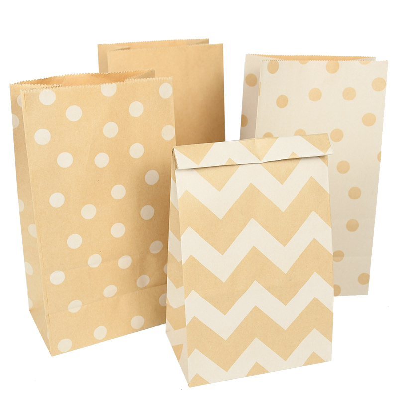 10pcs Brown Kraft Paper Gifts  - مراجعة Food Halloween Snacks وسعره