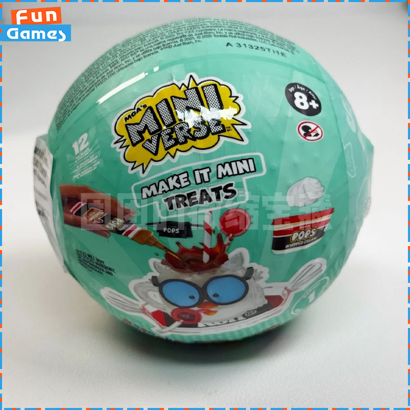 MGA Miniverse Mini Blind Ball  - مراجعة Food Halloween Snacks وسعره