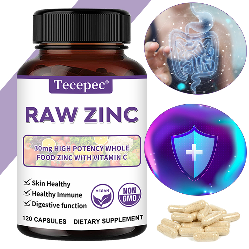 Zinc Vitamins - Raw Zinc Whole - مراجعة Food Zinc وسعره