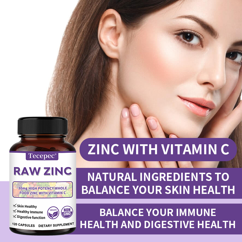 Zinc Vitamins - Raw Zinc Whole - مراجعة Food Zinc وسعره