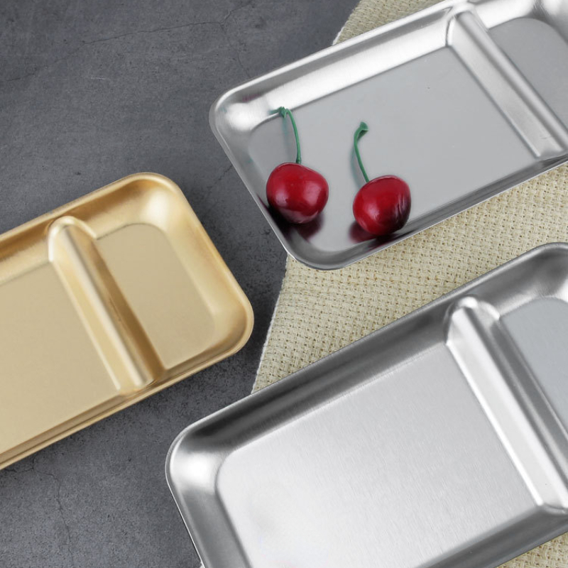 Stainless Steel Food Tray Frui - مراجعة Food Snacks Restaurant وسعره