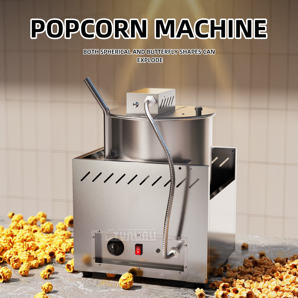 ZB-P01 Single Pot Popcorn Make - مراجعة Food Snacks Business وسعره