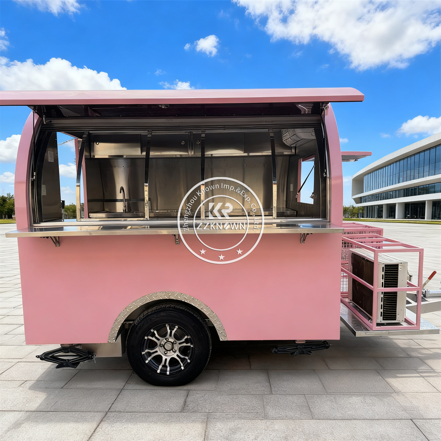 Outdoor Food Trailer Street Pi - مراجعة Food Snacks Restaurant وسعره