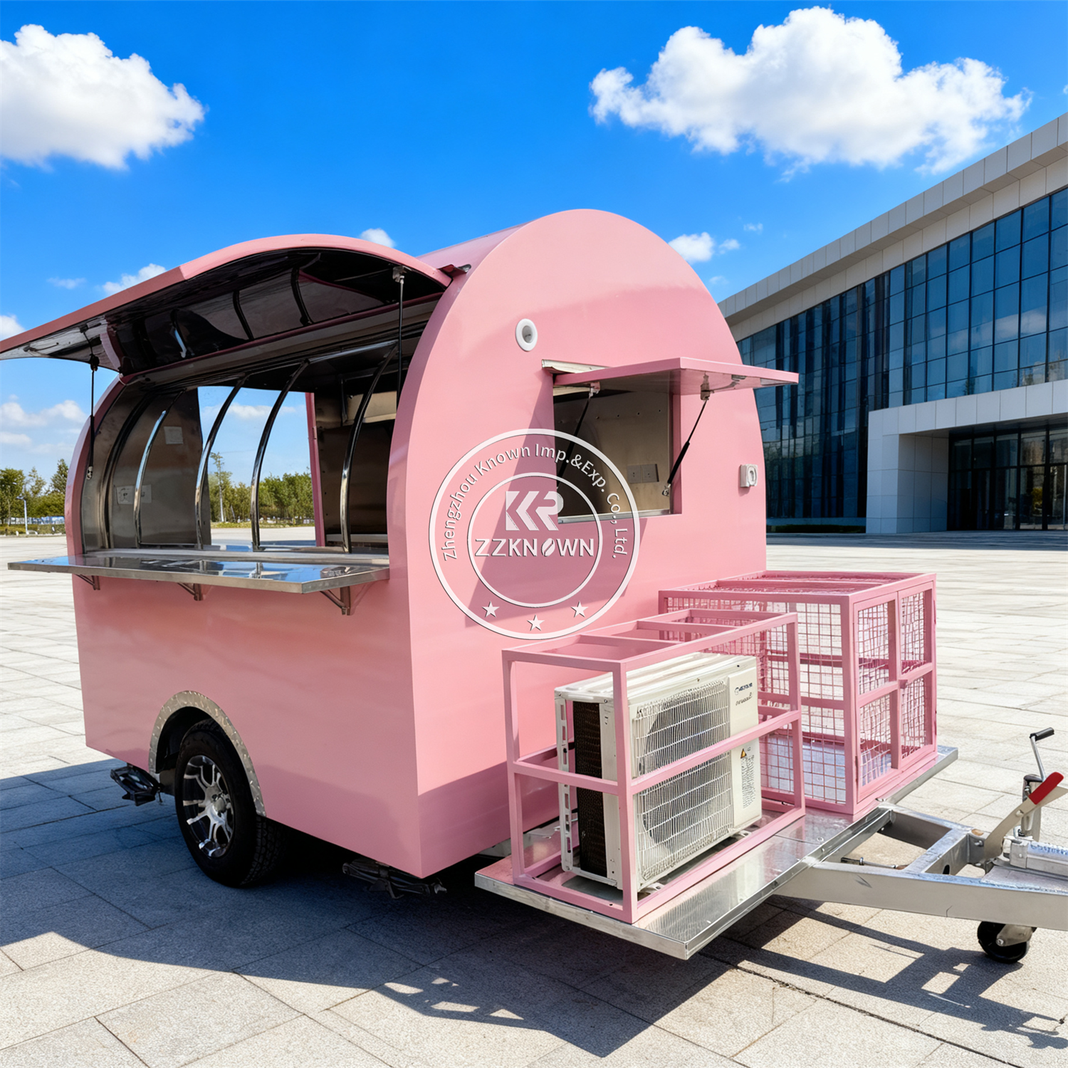 Outdoor Food Trailer Street Pi - مراجعة Food Snacks Restaurant وسعره