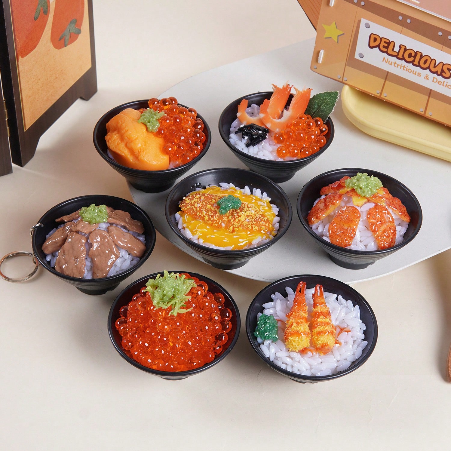 7Cm Simulation Japanese Food G - مراجعة Zinc Food Snacks وسعره