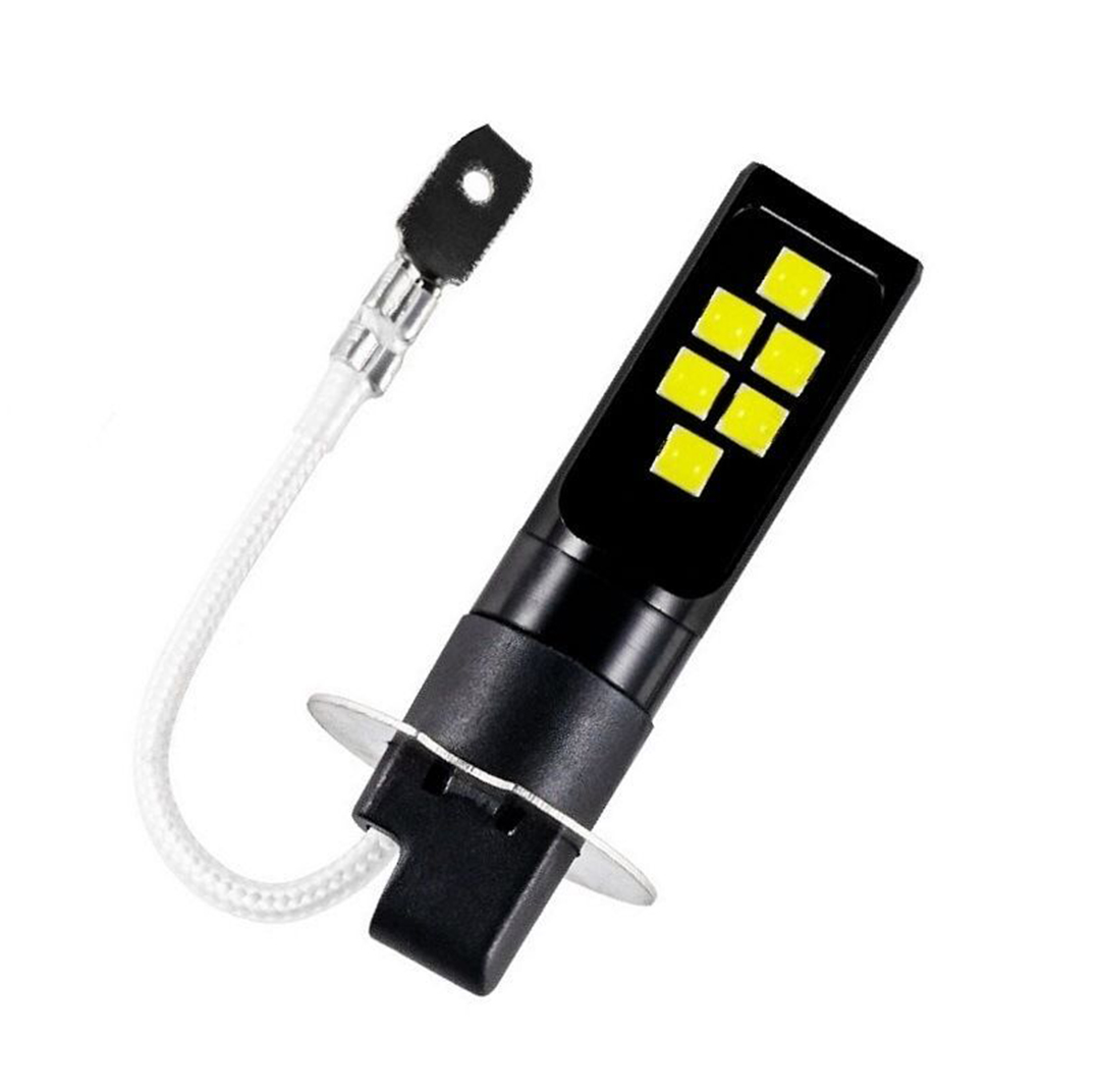 2Pcs Car H3 LED Fog Lights Upg - مراجعة Yellow Food Snacks وسعره