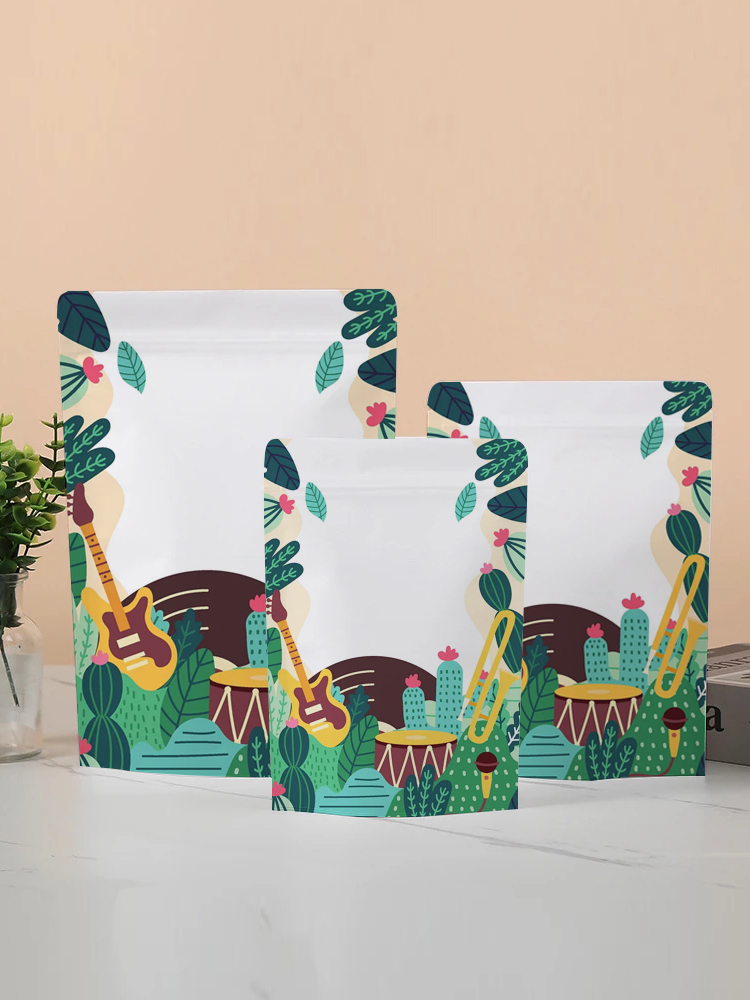 50pcs Thick White Kraft Paper  - مراجعة Food Halloween Snacks وسعره