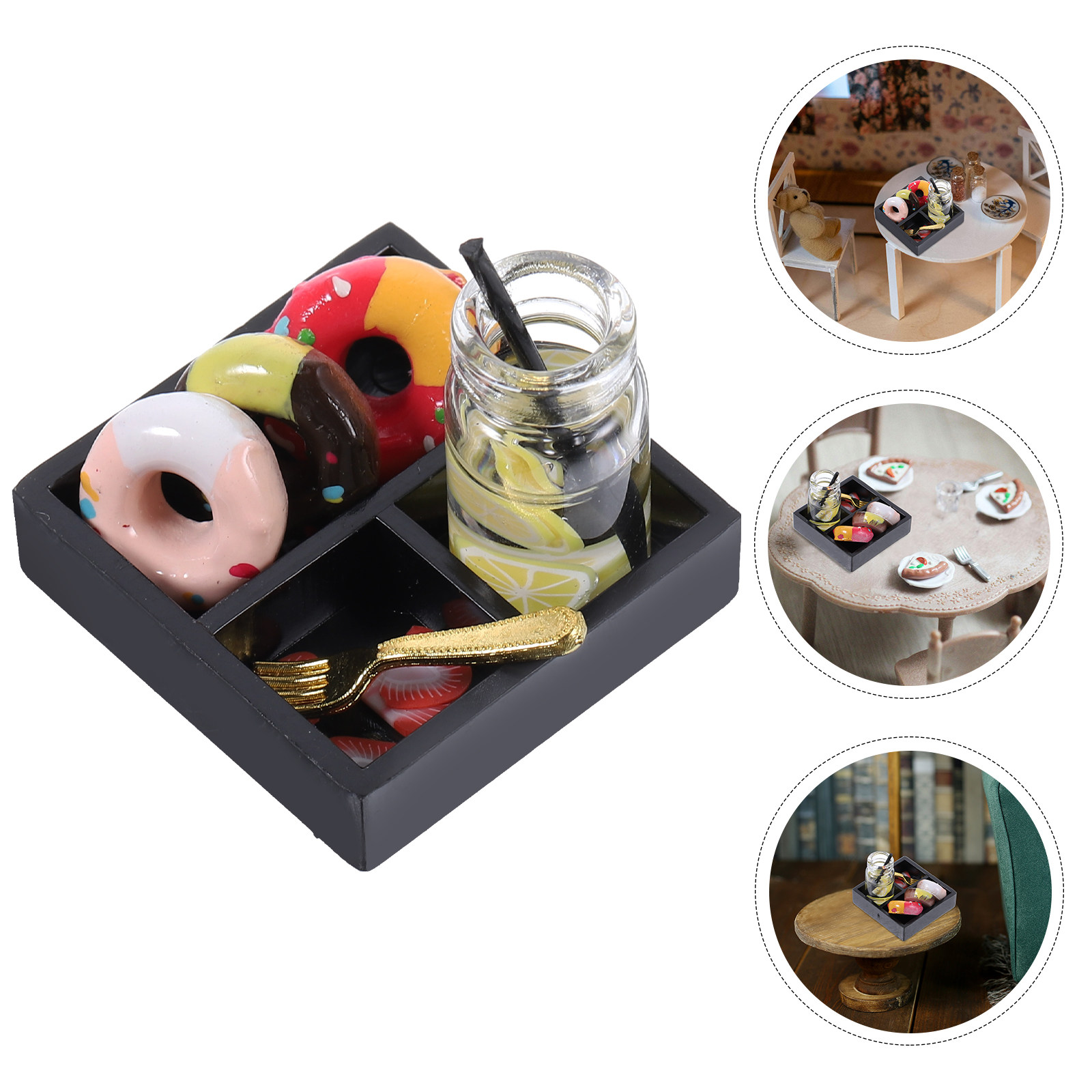 1Set Miniature Afternoon Tea S - مراجعة Food Sweet Snacks وسعره