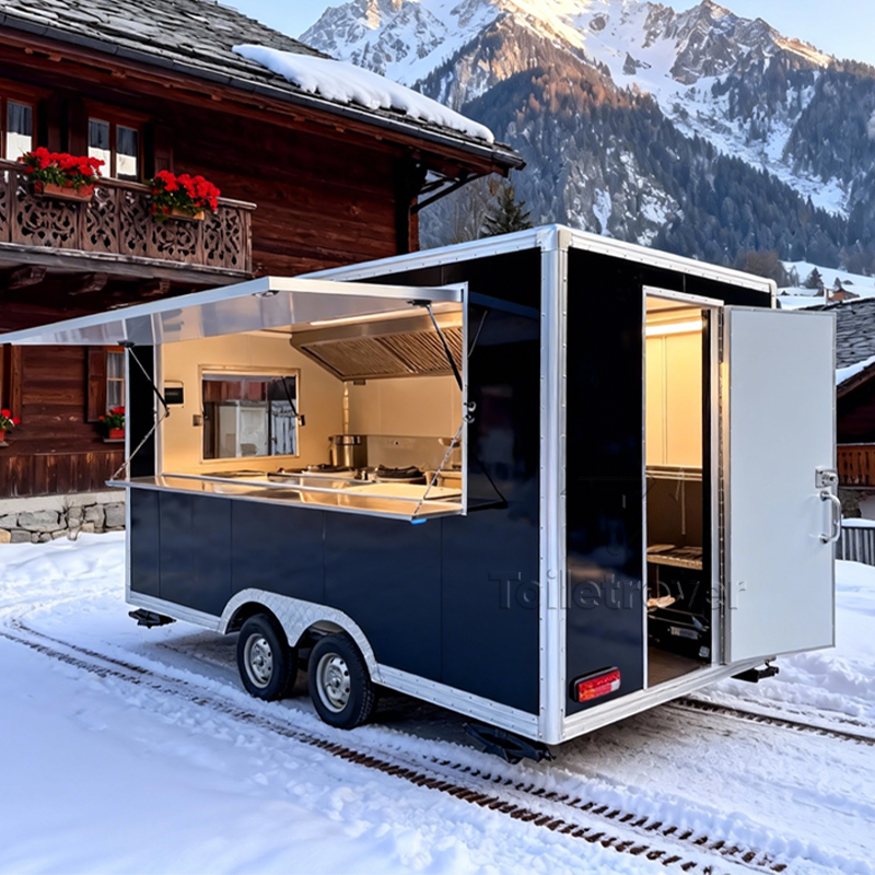 High End Commercial Food Truck - مراجعة Food Sweet Snacks وسعره